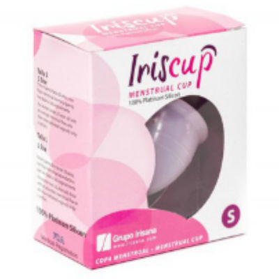 IRISCUP - LILLE LYSERØD MÅNEDSKOP A + GRATIS STERILISERINGSPOSE