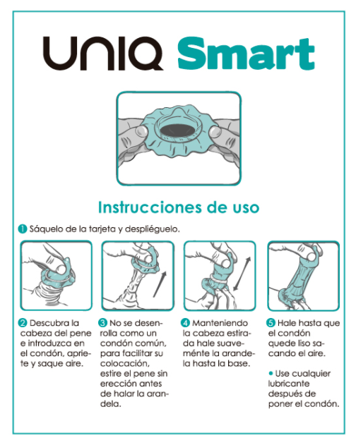 UNIQ - SMART LATEXFRI PRÆREKSIONSKONDOMER 3 STK.