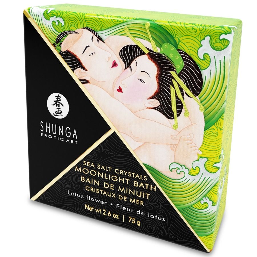 SHUNGA - LOTUSSMAGET BADESALTE ELLER SALTE 75 GR