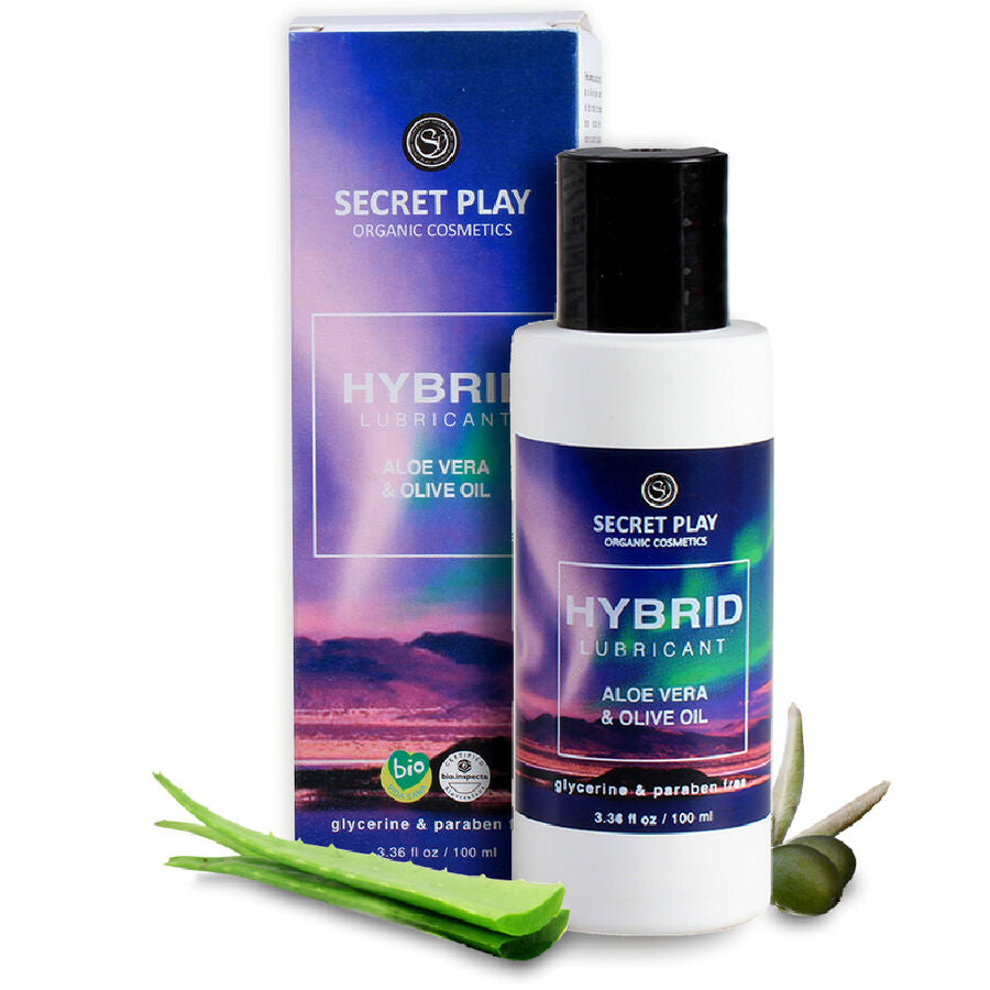 SECRETPLAY - ORGANISK HYBRID GLIDEMIDDEL 100 ML