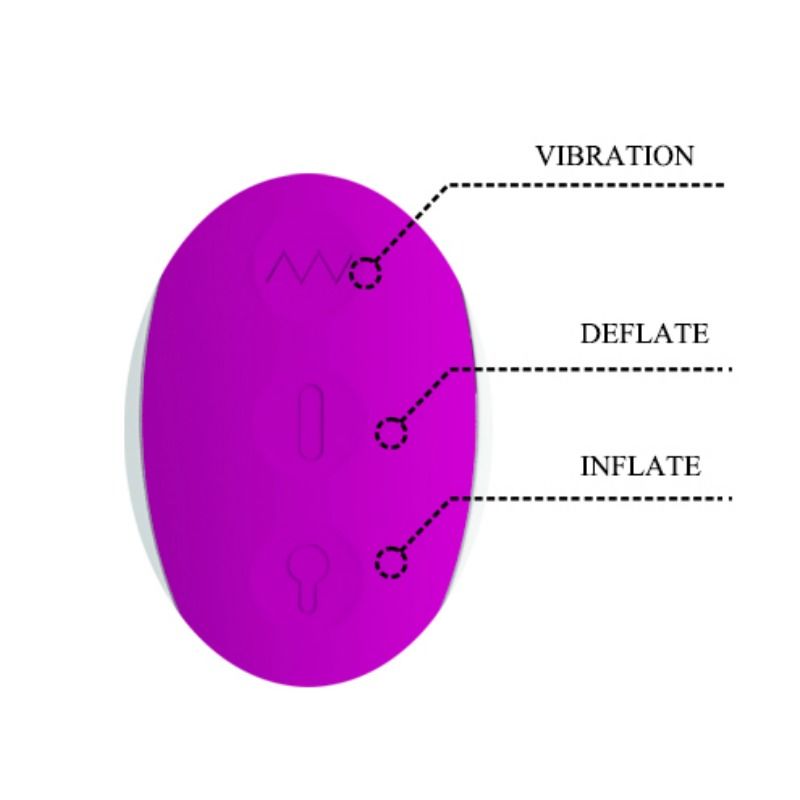 PRETTY LOVE - DEMPSEY GENOPLADELIG OPPUSTELIG VIBRATOR