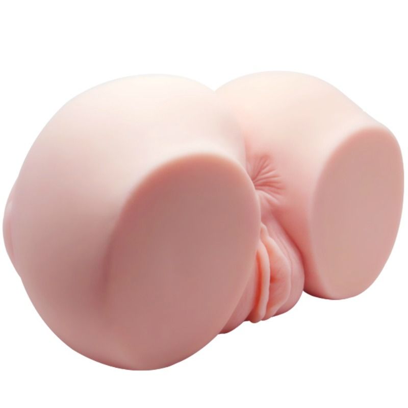 CRAZY BULL - REALISTISK VAGINA OG ANUS MED VIBRATION