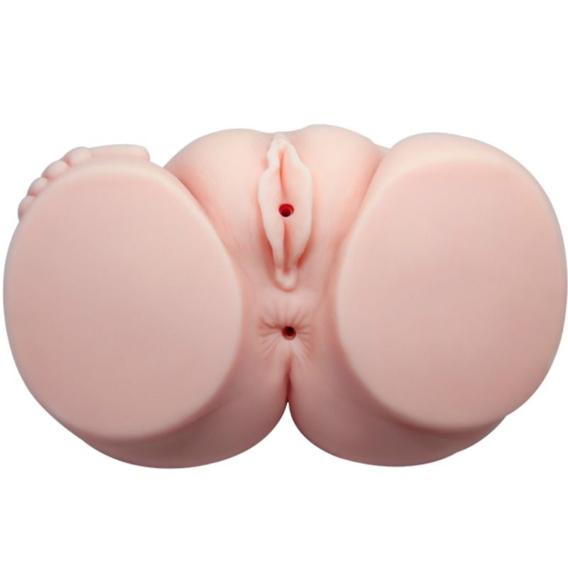 CRAZY BULL - REALISTISK VAGINA OG ANUS MED VIBRATION