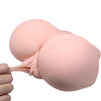 CRAZY BULL - VAGINA OG ANUS MED REALISTISK TATOVERING MED VIBRATION