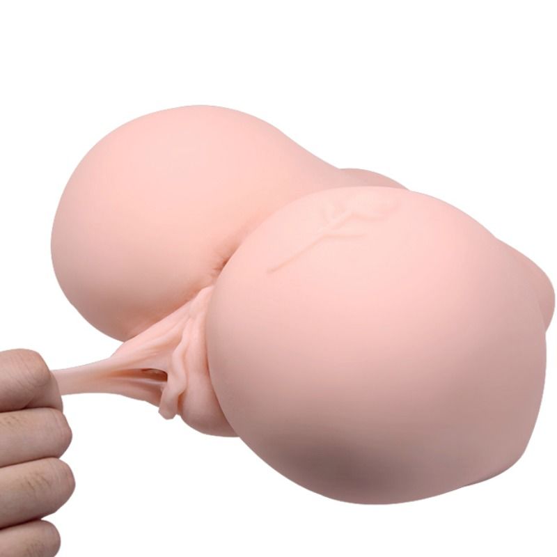 CRAZY BULL - VAGINA OG ANUS MED REALISTISK TATOVERING MED VIBRATION