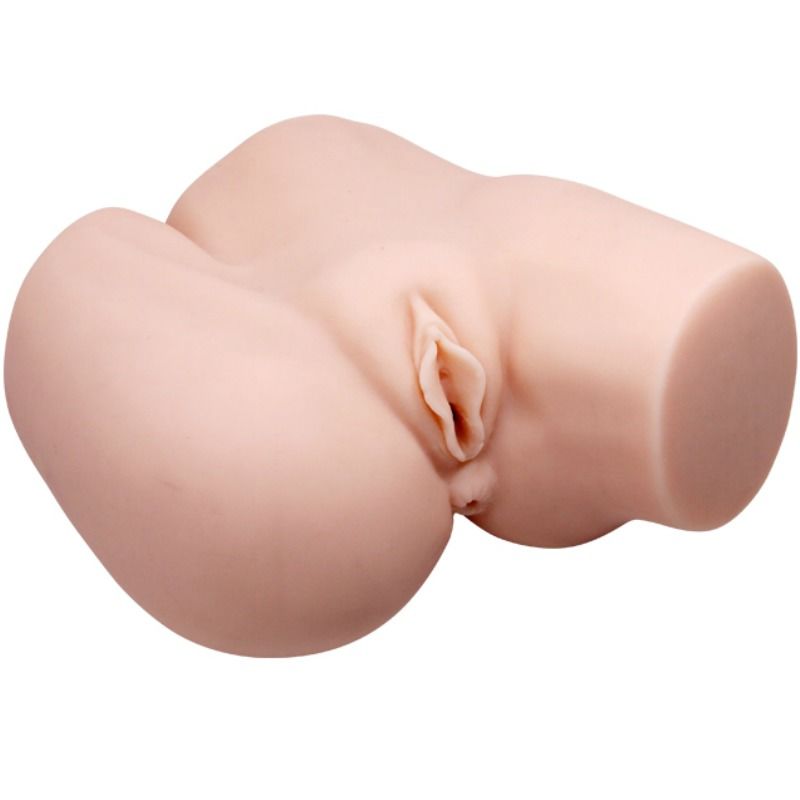 CRAZY BULL - RUMPE MED REALISTISK VAGINA OG ANUS OG VIBRATION