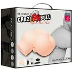 CRAZY BULL - RUMPE MED REALISTISK VAGINA OG ANUS OG VIBRATION