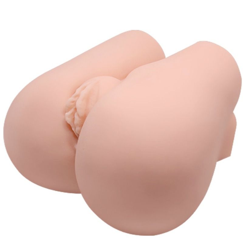 CRAZY BULL - REALISTISK VAGINA OG ANUS MED VIBRATIONSPOSITION 3
