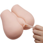 CRAZY BULL - REALISTISK VAGINA OG ANUS MED VIBRATIONSPOSITION 3