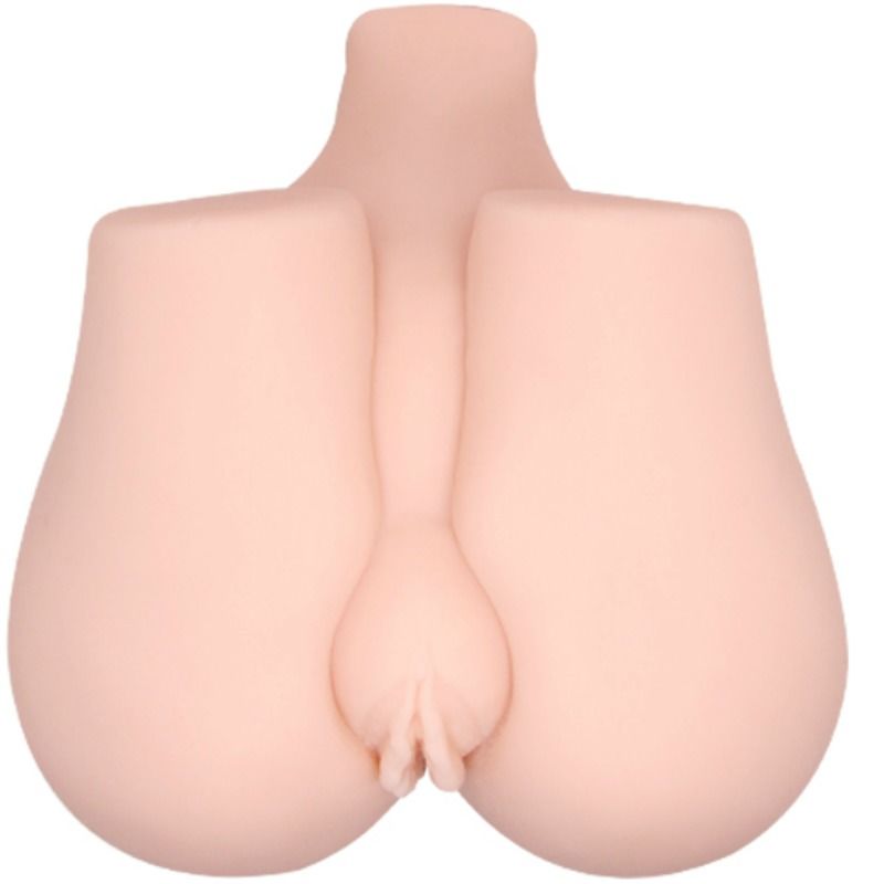 CRAZY BULL - REALISTISK VAGINA OG ANUS MED VIBRATIONSPOSITION 3