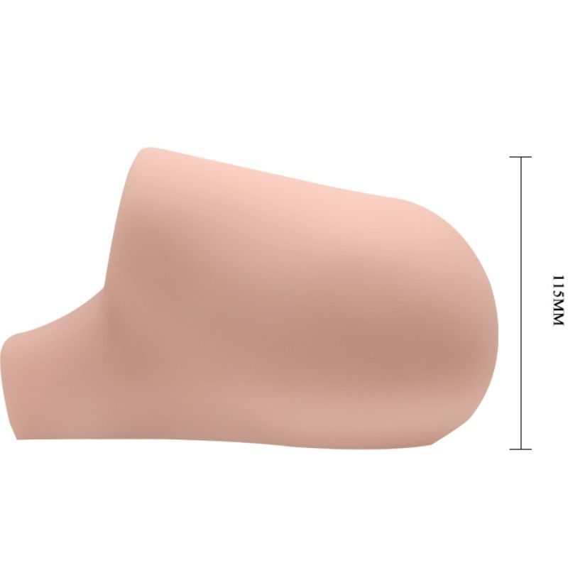CRAZY BULL - REALISTISK VAGINA OG ANUS MED VIBRATIONSPOSITION 3