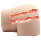 CRAZY BULL - REALISTISK VAGINA OG ANUS MED VIBRATIONSPOSITION 4