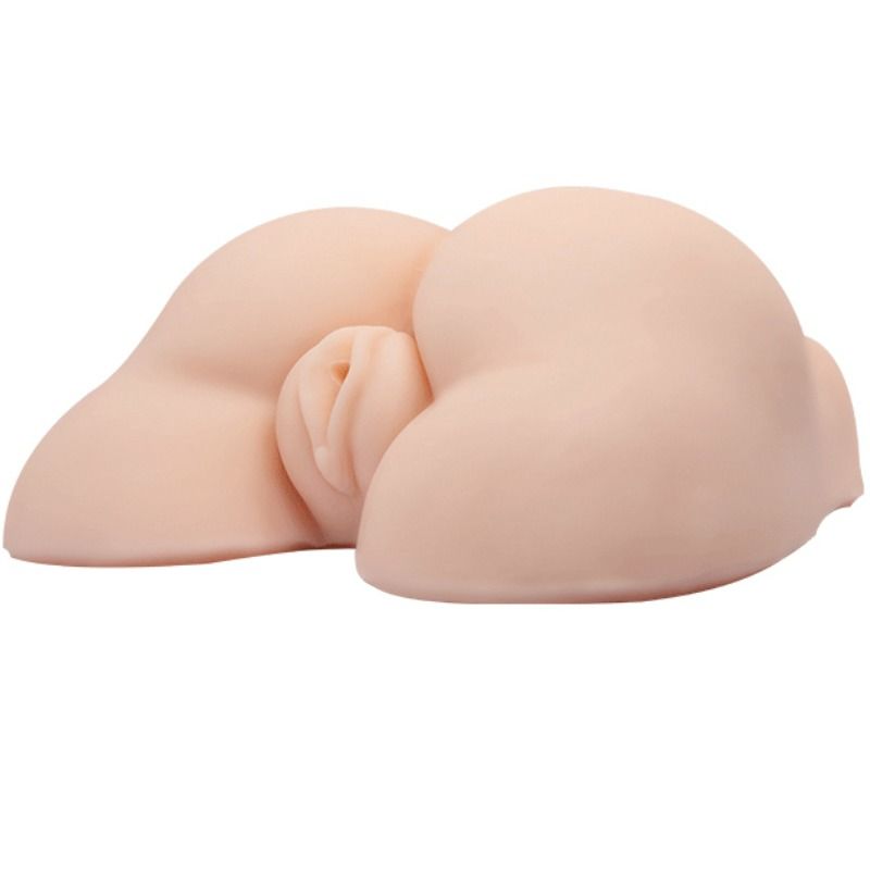 CRAZY BULL - REALISTISK VAGINA OG ANUS MED VIBRATIONSPOSITION 5
