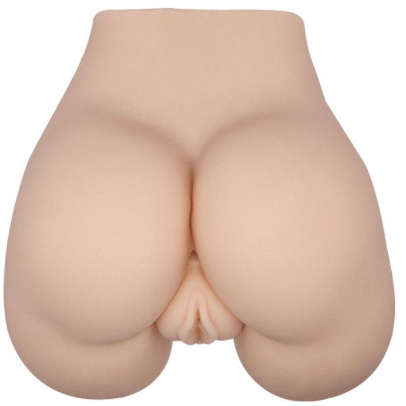 CRAZY BULL - REALISTISK VAGINA OG ANUS MED VIBRATIONSPOSITION 5