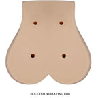 CRAZY BULL - REALISTISK VAGINA OG ANUS MED VIBRATIONSPOSITION 7