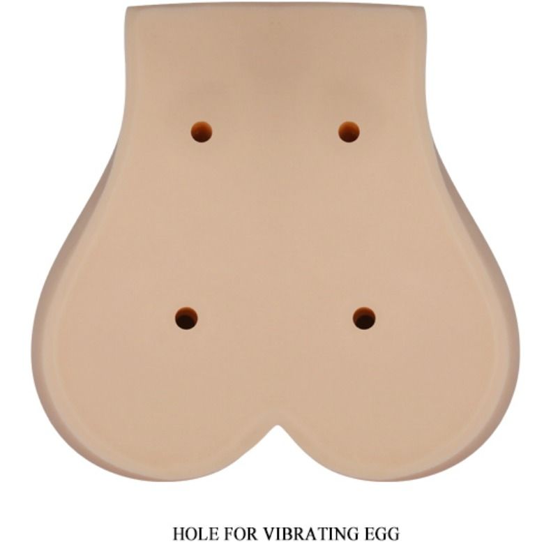 CRAZY BULL - REALISTISK VAGINA OG ANUS MED VIBRATIONSPOSITION 7