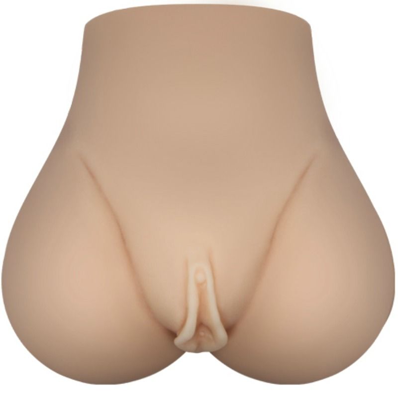 CRAZY BULL - REALISTISK VAGINA OG ANUS MED VIBRATIONSPOSITION 7