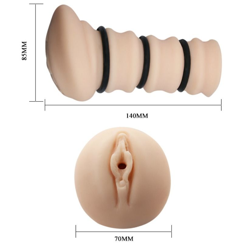 CRAZY BULL - MATURBADOR MED RINGE VAGINA MODEL 2