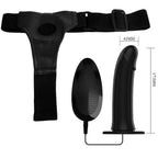 PRETTY LOVE - VITO STRAP-ON MED HULE DILDO OG VIBRATION 17,3 CM