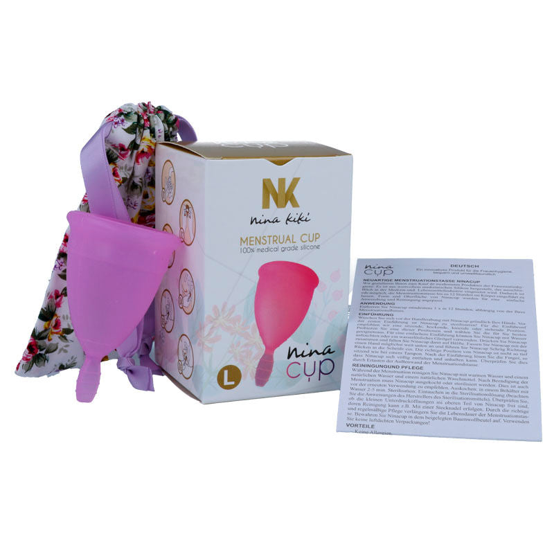 NINA KIKÍ - MENSTRUATIONSKOP LILLA - STØRRELSE L