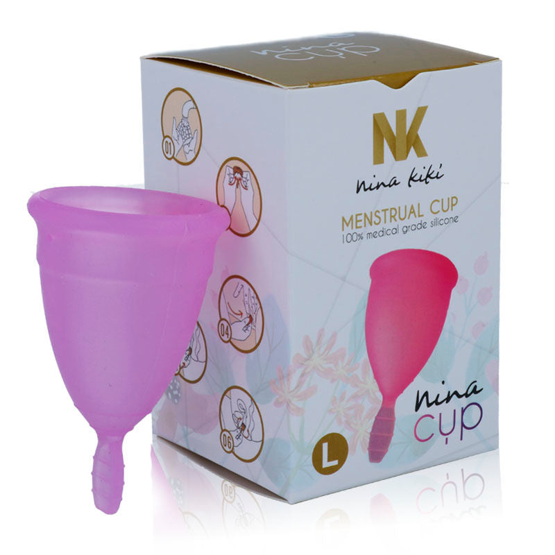 NINA KIKÍ - MENSTRUATIONSKOP LILLA - STØRRELSE L