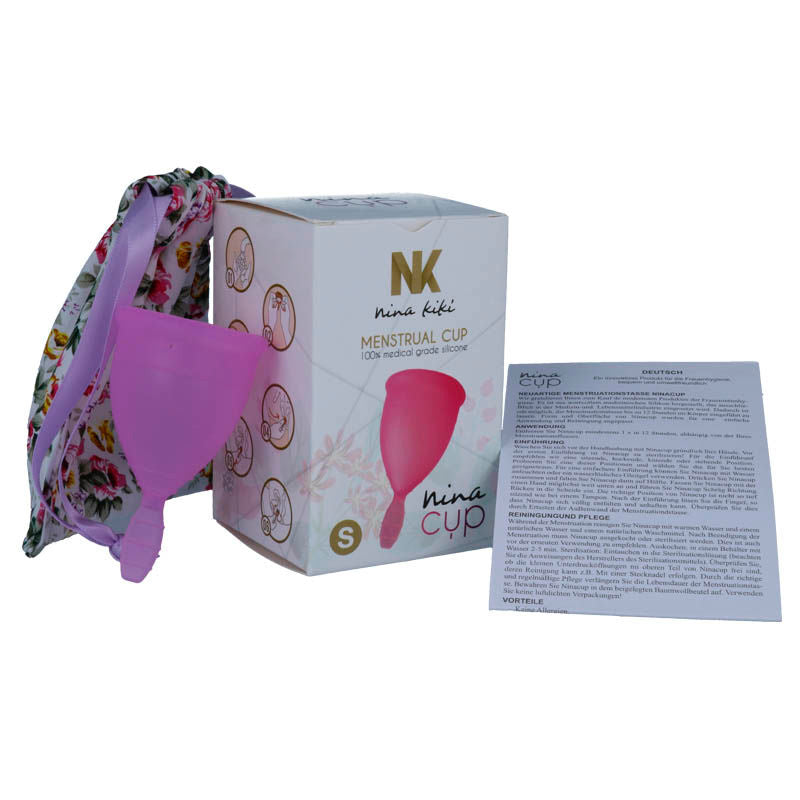NINA KIKÍ - MENSTRUATIONSKOP LILLA - STØRRELSE S