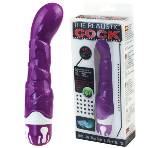 BAILE - REALISTISK PIK 10 RYTMER SENSATION VIOLET