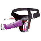 BAILE - LILA KVINDELIG ANAL- OG VAGINAL SELE GPOINT 17 CM