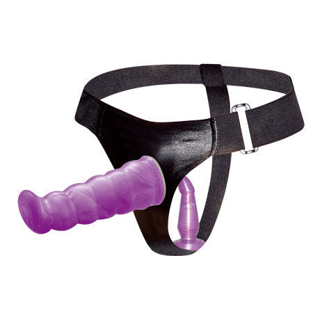 BAILE - LILA KVINDELIG ANAL- OG VAGINAL SELE GPOINT 17 CM