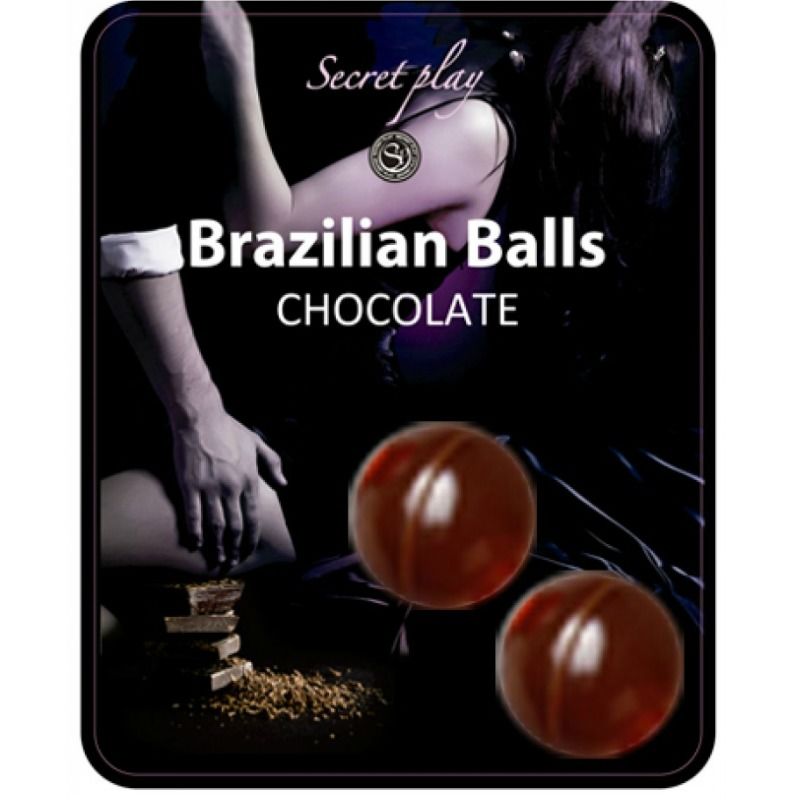 SECRETPLAY - 2 BRASILIANSKE CHOKOLADEKUGLER