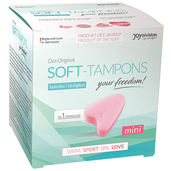 JOYDIVISION BLØDE TAMPONER - ORIGINALE BLØDE TAMPONER MINI 3 STK.