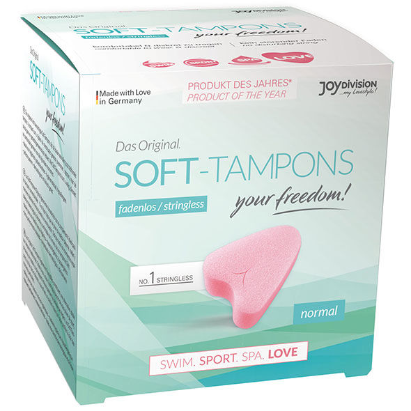 JOYDIVISION BLØDE TAMPONER - ORIGINALE BLØDE TAMPONER 3 ENHEDER