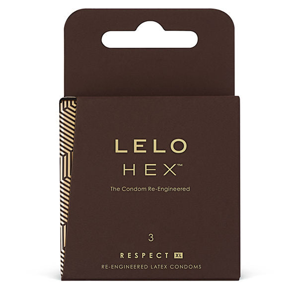 LELO HEX KONDOMER RESPECT XL 3-PAK