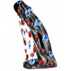 ALL BLACK - REALISTISK SORT FISTING DILDO 29 CM
