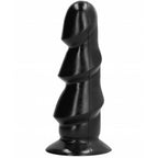 HELT SORT - DILDO 17 CM