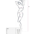PASSION - KVINDE BS013 RØD BODYSTOCKING ÉN STØRRELSE