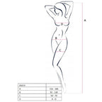 PASSION - KVINDE BS019 BODYSTOCKING SORT EN STØRRELSE