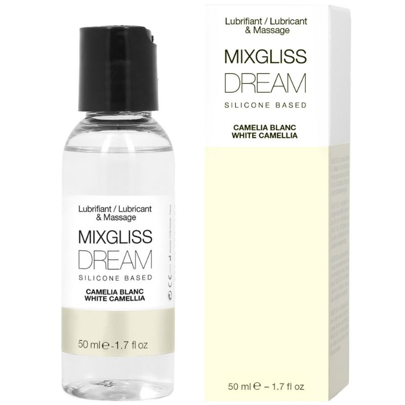 MIXGLISS - DREAM WHITE CAMELIA SILIKONE GLIDEMIDDEL 50 ML
