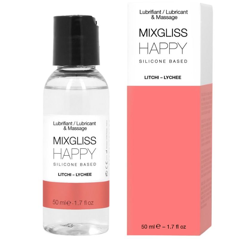 MIXGLISS - HAPPY LITCHI SILIKONE GLIDEMIDDEL 50 ML