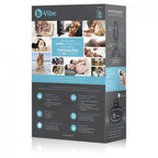 B-VIBE - RIMMING FJERNBETJENING ANALPLUG LILLE SORT