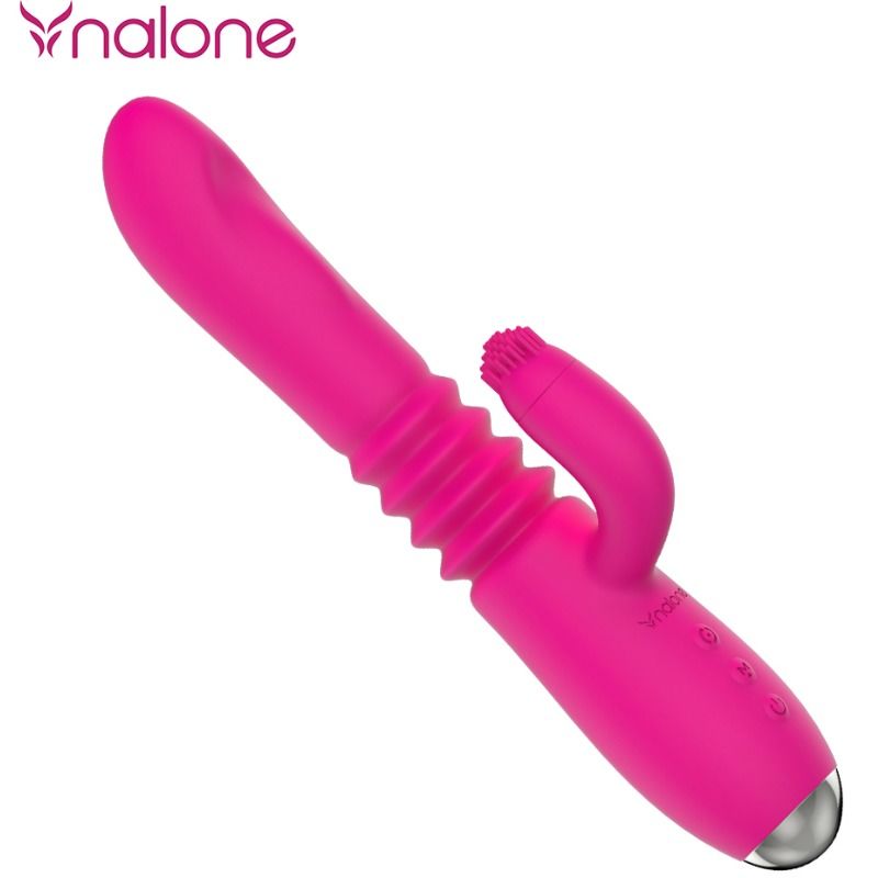 NALONE - OP&NED OG KANINVIBRATOR MED ROTATION