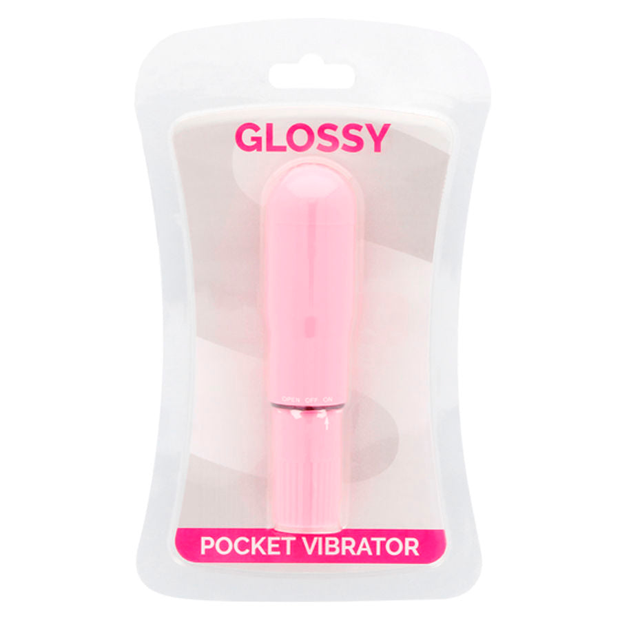 GLOSSY - LOMMEVIBRATOR PINK
