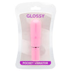 GLOSSY - LOMMEVIBRATOR DYB ROSA