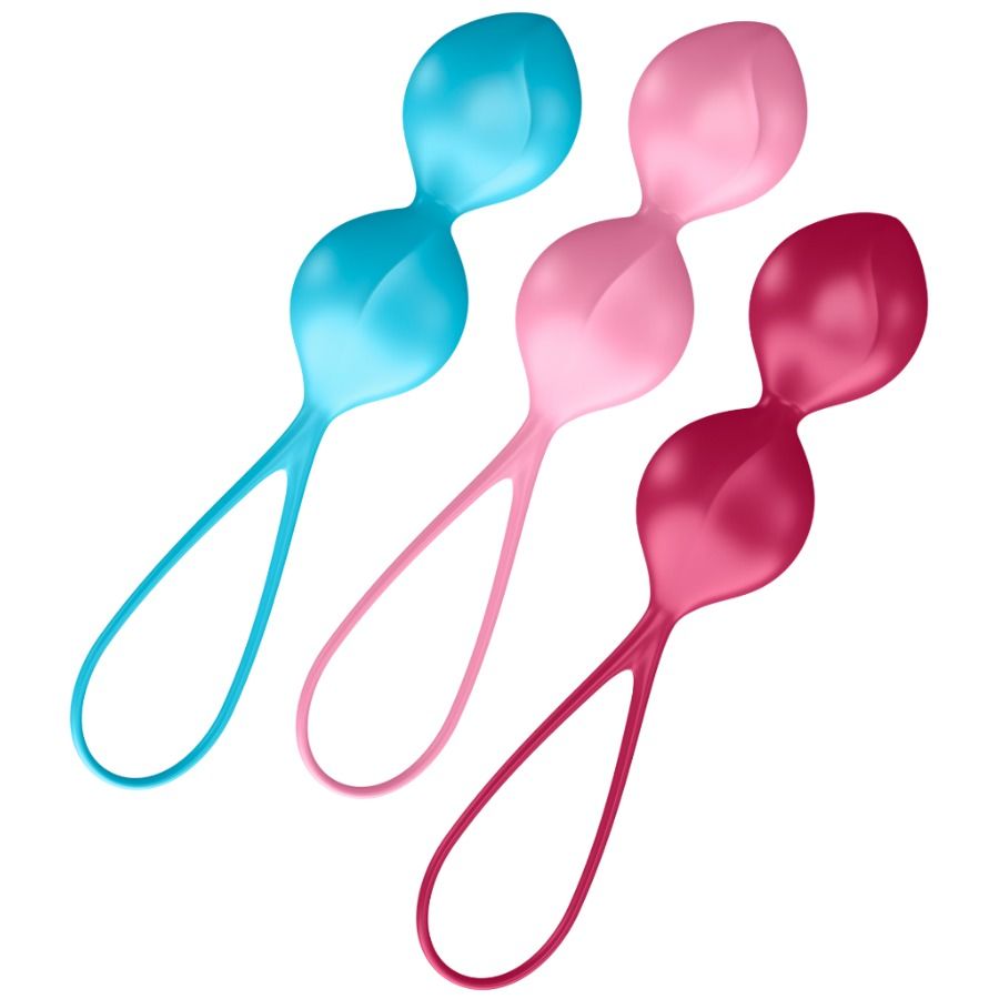 SATISFYER - KÆREBOLLE TRÆNINGSSÆT 2