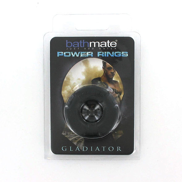 BATHMATE - SORT GLADIATOR PENIS RING