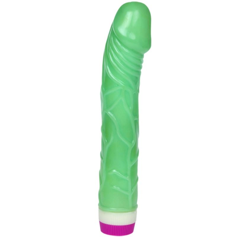 BAILE - WAVES OF PLEASURE VIBRATOR 23 CM GRØN