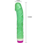 BAILE - WAVES OF PLEASURE VIBRATOR 23 CM GRØN