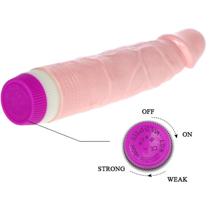 BAILE - REALISTISK VIBRATOR FOR BEGYNDERE 21,5 CM