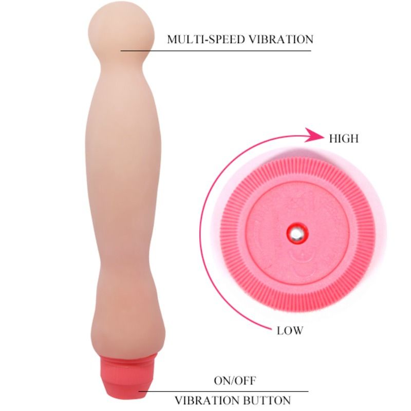 BAILE - FLEXI VIBE SENSUELLE RYGVIBRATORER 22 CM