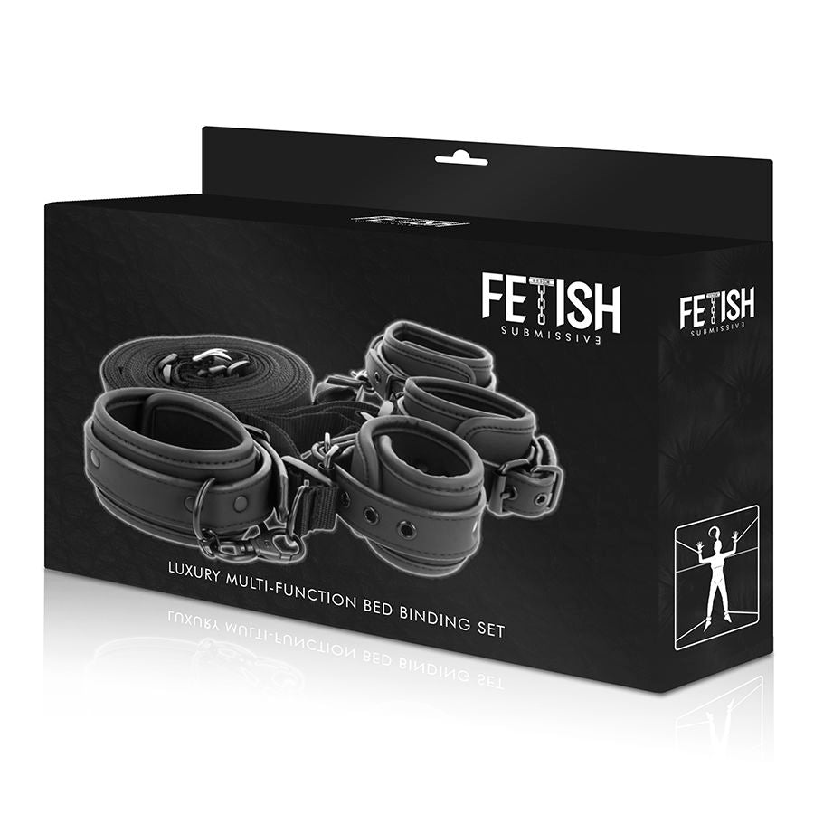 FETISH UNDERSODIG - SÆT MED HÅNDJERN OG BIND MED NOPRENFOR